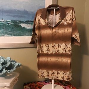 Vintage Hawaiian Golf Shirt ☀️